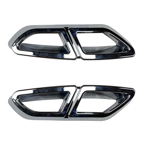 Tuyaux d'échappement voiture Passat B8 2016-2019 : embout de finition chrome