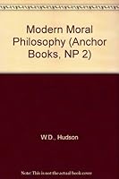 Modern Moral Philosophy B000IYXY6K Book Cover