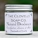 Clovelly Soap Co Bálsamo Desodorante Natural de Eucalipto Menta y Limón Tarro...