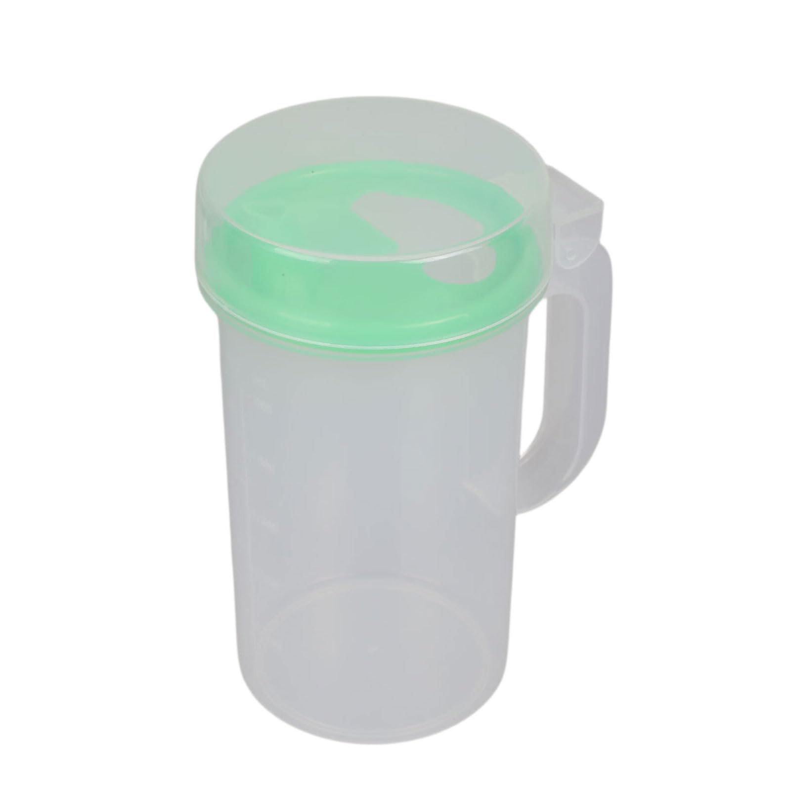 alloneslife 500ml Beverage Dispenser with Wide Mouth Comfortable Grip Ideal for Travel Picnics Pitcher