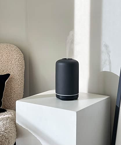 Bursera Essential Oil Diffuser - Ash, Tree Planted With Every Order, Ceramic Electric Diffuser | Ultrasonic Diffuser - 250Ml Water Tank | Home Fragrance Aromatherapy Diffuser #TOP2
