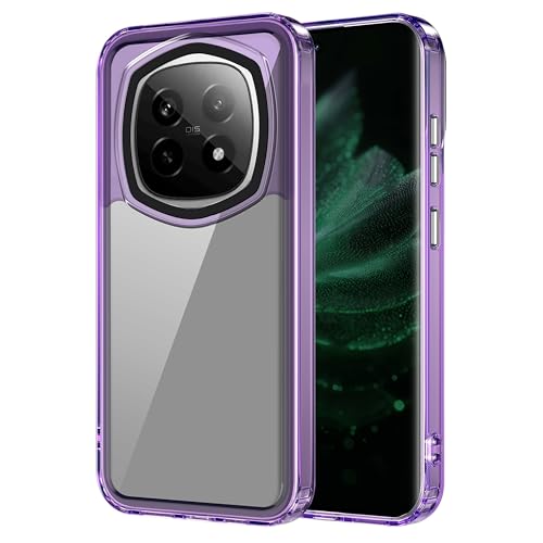 Image of Zapcase Back Case Cover for Realme P2 Pro 5G | Compatible for Realme P2 Pro 5G Back Cover | Case Cover with Camera Protection | (TPU + PC | Translucent Purple)