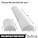 Cando-30-2341 Full-Skin PE Foam Roller For Muscle Restoration, Massage Therapy, Sport Recovery, And Physical Therapy. White, 6