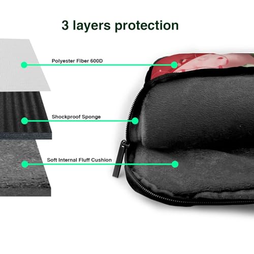 Mallette de transport pour ordinateur portable antichoc contre les risques de casse