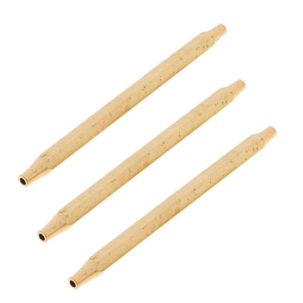 3 Pieces Brass Fly Tying Tool Half Hitch Tale for Fishing, Stainless Steel and Brass, 3 Inch