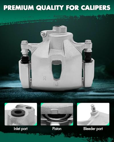 Image of SCITOO Front Left+Right Brake Calipers With Bracket 19B2714 19B2715 Compatible For Toyota Avalon 2005-2007 For Toyota Camry 2005-2006 For Toyota Sienna 2004-2010 For Toyota Solara 2004-2008