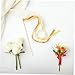 Cabilock 20Pcs Fairy Ribbon Sticks with Bells Colorful Wooden Streamers for Weddings Parties and Celebrations and Comfortable Grip for All Ages