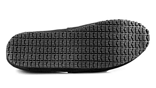 Laforst Dale 3312 Womens Work Slip Resistant Flat Slip On Shoes Black 9.5 #TOP5