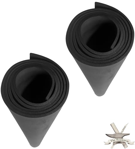 Two Pack Shape Retention EVA Cosplay Foam Black XL 35x59