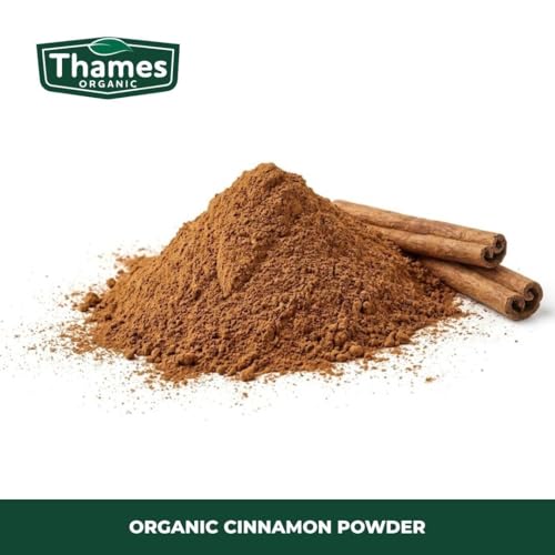 Organic Ceylon Cinnamon Powder, No Additives, No Preservatives, Non-GMO, Vegan - Perfect for Baking, Cooking, and Beverages - Thames Organic 100g - Image 4