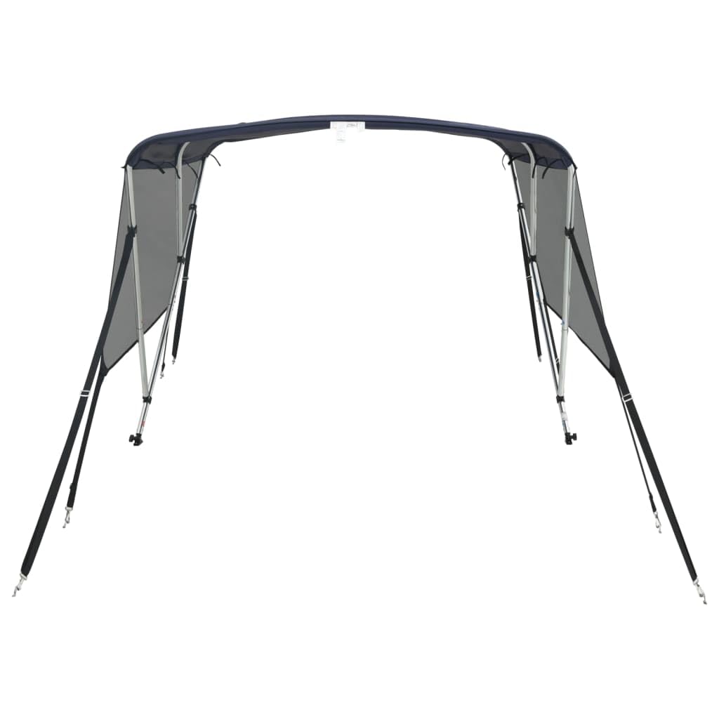 Top Bimini a 3 archi, 183 x 185-198 x 137 cm | 100% poliestere con rivestimento in poliuretano, telaio in alluminio, raccordi in acciaio inox 316, pannelli laterali