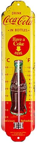 Nostalgic-Art 80311 Coca-Cola - in Bottles Yellow, Thermometer