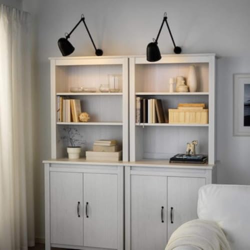 Image of Ikea SKURUP Work /wall lamp, Black
