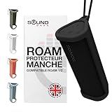 Étui de Transport Protecteur en Silicone Résistant pour Sonos Roam 2 | Noir | Maintenant avec Bouton Bluetooth pour Roam2 | Protégez Votre Haut-Parleur Bluetooth sans Fil avec Cette Housse/Coque Étui de Transport Protecteur en Silicone Résistant pour Sonos Roam 2 | Noir | Maintenant avec Bouton Bluetooth pour Roam2 | Protégez Votre Haut-Parleur Bluetooth sans Fil avec Cette Housse/Coque