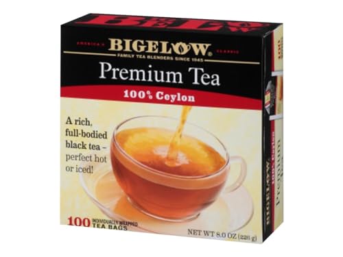 image for Bigelow Tea Bigelow 100 Count Premium Blend Black Tea, Contains 100 In