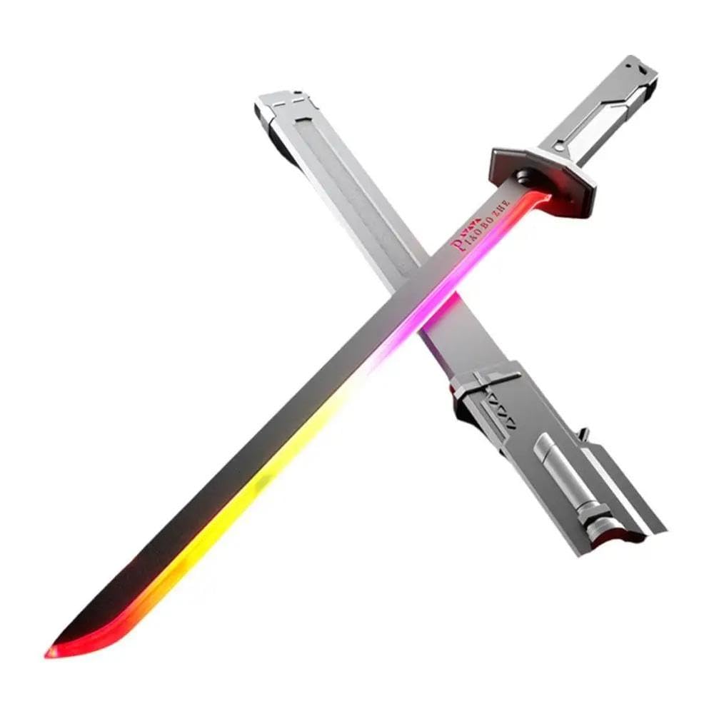 Amazon.com: Colorful Streamer Glowing Sword Toys with Spray