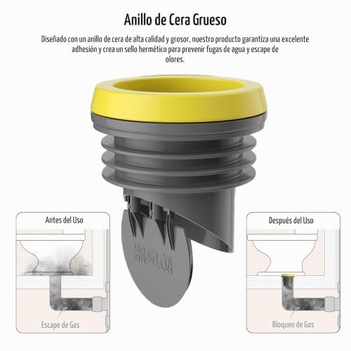 Aro de cera para inodoro 2 Imagen adicional