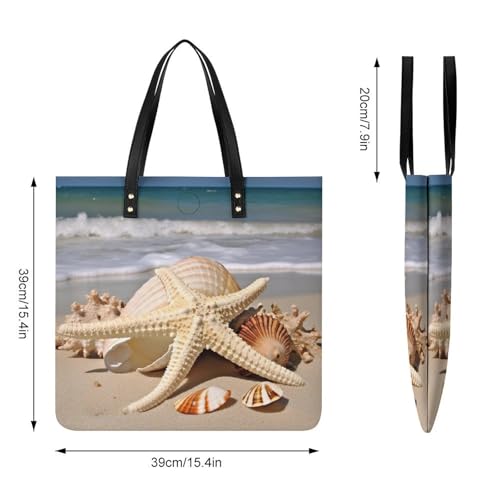 Grand sac à main en cuir imperméable pour protéger vos affaires - 3