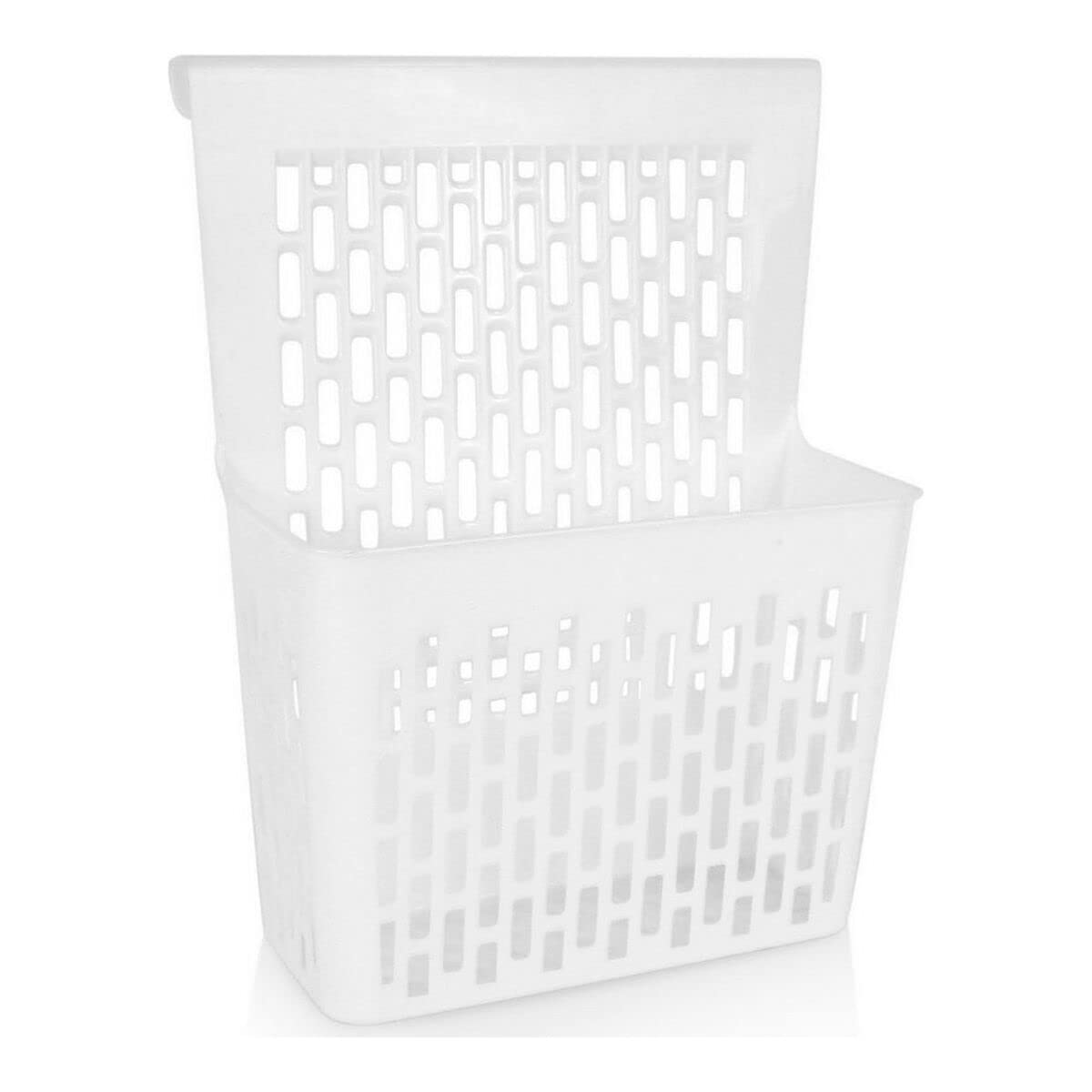 Confortime Organizzatore Bianco in plastica Porta dell'Armadio (32 x 24 x 9 cm)