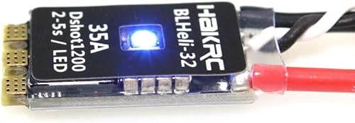 Parts & Accessories HAKRC BLHeli_32 Bit 35A 2-5S ESC Built-in LED Support Dshot1200 Multishot for FPV RC Drone Aircraft Part Accessory - (Color: Black, US)