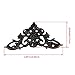 BQLZR Furniture Decorative Cover Vintage Decor Box Corner Decorative Metal Corners Appliques for Furniture Pack of 20