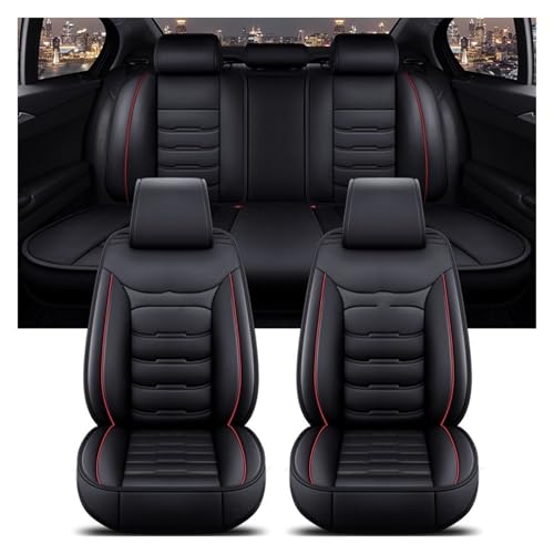 Housse de siège de voiture universelle Black Red pour BMW X5 E87 X1 X2 X3 X4 X6 X7 M3 M4 M5 5 sièges