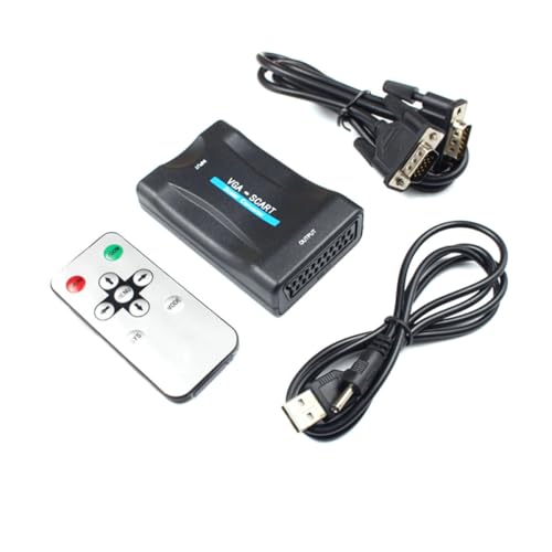 Convertidor de VGA a Scart para ver películas en línea y compartir PC
