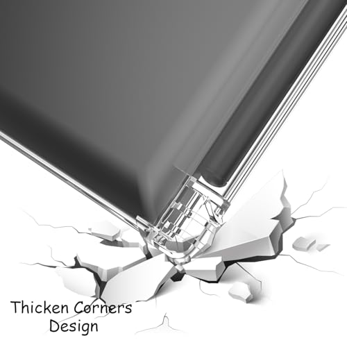 Clear Case for 7.8" Onyx Boox Tab Mini C/Tab 8/Tab 8C - Premium Slim Silicone Cover with Thicken Corners & Pen Holder, Ultrathin and Transparent (Clear Pen Holder Style)