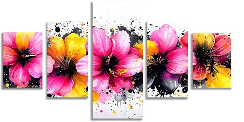 Fleur diamant painting pour adulte Mefooge kit de broderie anti-stress grand format salon