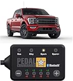 PEDAL COMMANDER Throttle Response Controller Compatible with Ford F150 2011-2025, Plug-and-Play Upgrade, 4 Driving Modes, 36 Sensitivity Levels, App Control and Anti-Theft, F150 Truck Accessories