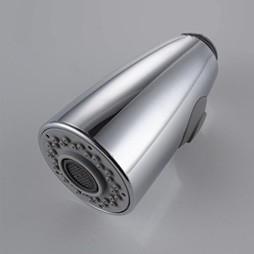 Multi Function Pull-Out Faucet Spray Head Kitchen Tap Spray Head Shower Head Replacement 1/2" Connections Polished Chrome