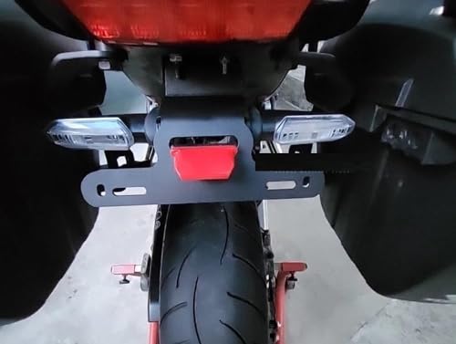 Support de plaque d'immatriculation Honda CB650F résistant pour éliminer la bavette arrière