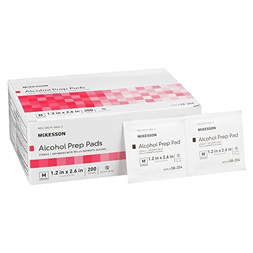 McKesson Alcohol Prep Pads, 4000 Count