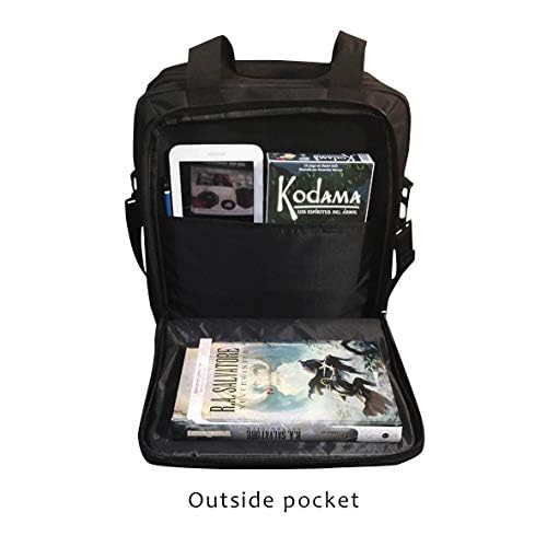 Sac pour transporter des jeux de société rembourré à 2 compartiments - 4