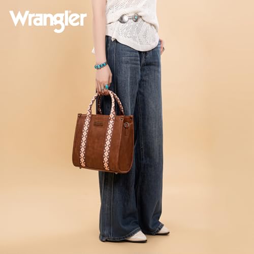 Image of Wrangler Purse for Women Medium Tote Bag Handbags Top-Handle | Purse