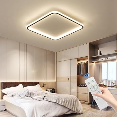 Mikeru Dimmable LED Ceiling Light 40cm Cover