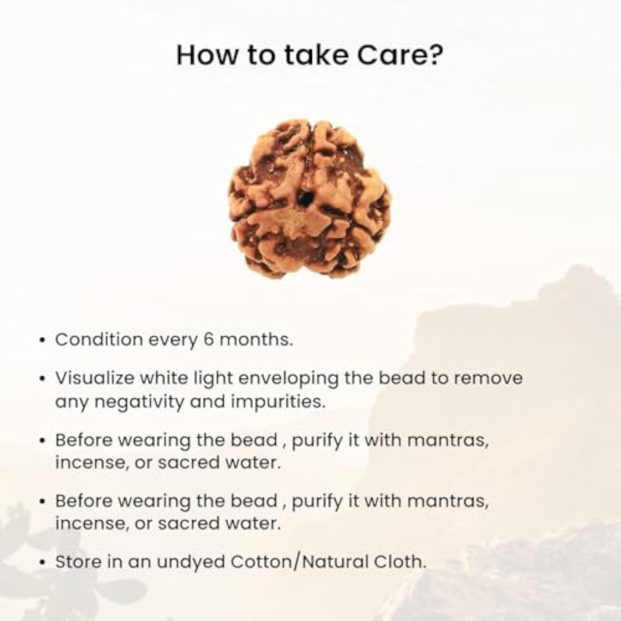 3 Mukhi Original Certified Nepali Rudraksha Pendant, Unisex