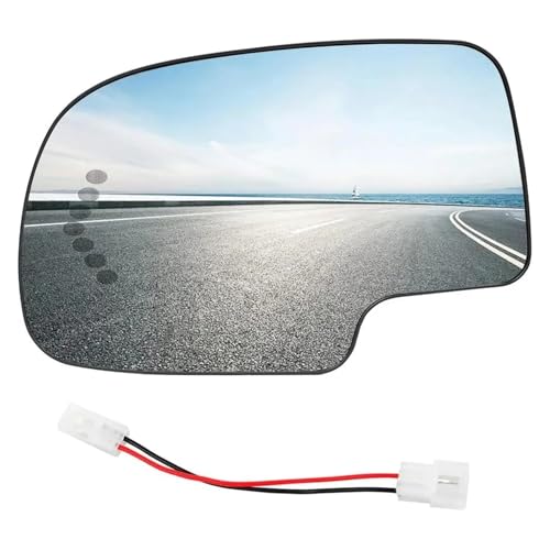 Glace de rétroviseur gauche chauffante pour Cadillac Escalade 2003-2006