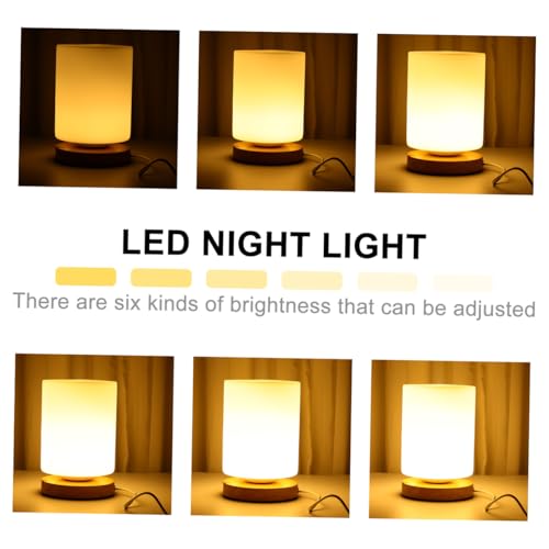 Lámpara de Mesa LED con Carga USB Luz Cálida Ajustable miniatura 4