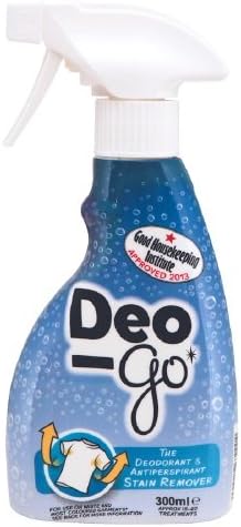 4 x Deo-Go Deodorant & Antiperspirant Stain Remover, Almond 10.14 fl oz (266 ml)