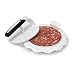 Produktbild Relaxdays Burgerpresse mit Spachtel, Hamburgerpresse für Patties, spülmaschinenfeste Patty Presse, Kunststoff, weiß