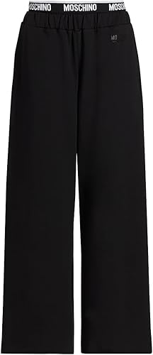 Moschino Intimo Donna Home Stretch-Cotton Pants
