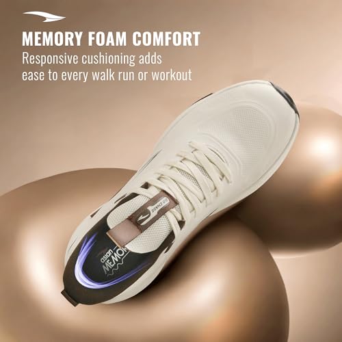 Image of ASIAN Quantum-35 Men's Running Shoes | Lightweight Water-Resistant Upper, Adaptive Fit with Memory Foam & TPR Grip Sole | Ideal for Running, Gym & Daily Training