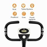 FFitness Easybelt Stacjonarny rower treningowy rower treningowy regulowany opór domowy trener fitness czujniki monitora tętna