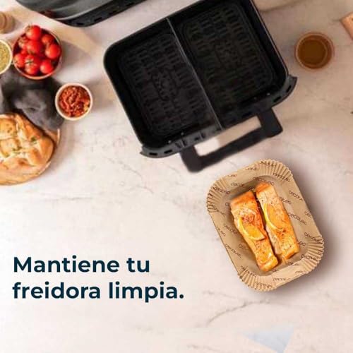 Papier de Cuisson Cecotec Cecofry BigBucket – 150 Pièces, Résistant jusqu'à 230°C - vue 9
