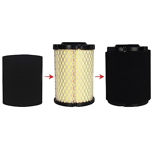 Jvfnxpm Kit de ajuste de filtro de ar 937-05129 para Cub Cdet Troy-Bilt MTD 382cc 439cc 7T84HW 7T84J