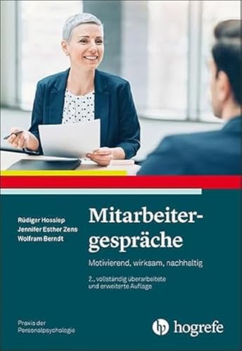 Mitarbeitergespräche - Rüdiger Hossiep Jennifer Esther Zens Wolfram Berndt Kartoniert (TB)