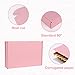 FORBFAN 9x6x2 Inch Pink Shipping Boxes, 30-Pack Mailing Boxes for Small Business, Corrugated Cardboard Box for Shipping, Packaging