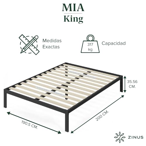 Reviews de Box para Cama King Size los más recomendados. 29 Box para Cama King Size marca Zinus (2)