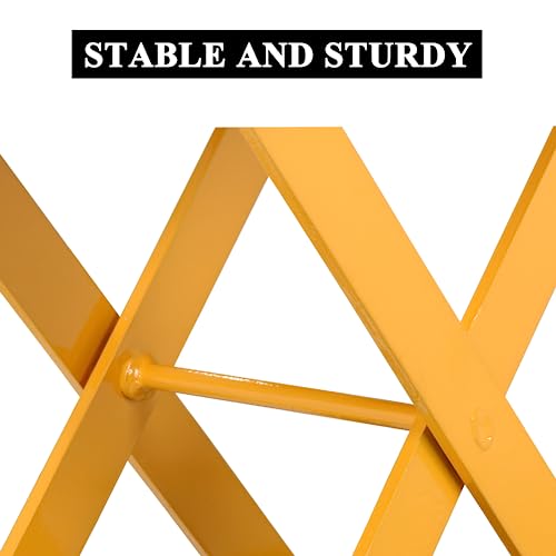 Hydraulic Lift Cart, 9" to 28.5" Lifting Height 500lbs Capacity Lift Table Cart with Foldable Handle and 4 Wheels, Manual Scissor Lift Table Fits for Material Handling and Elevating